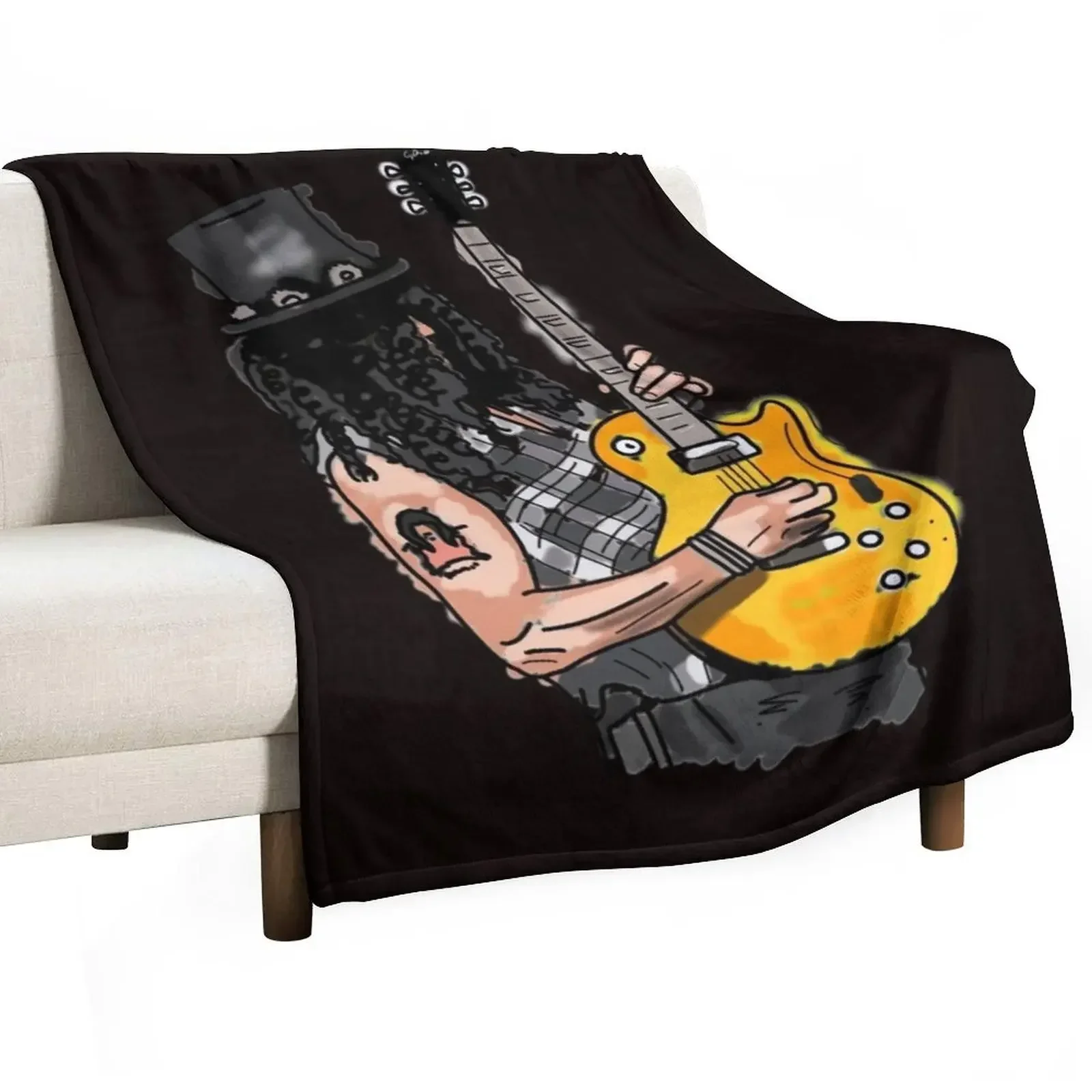 

Slash illustration Throw Blanket Sofas Flannel Soft Beds Luxury St Blankets