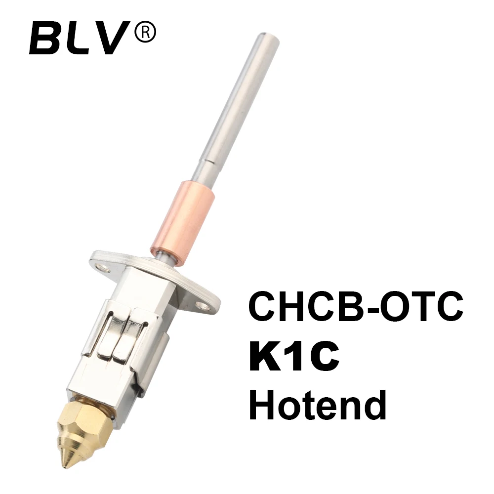 

BLV® CHCB-OTC Hotend part updated K1C HOTEND high flow High power high temperature for K1C 3D printer print CF ABS PLA PETG