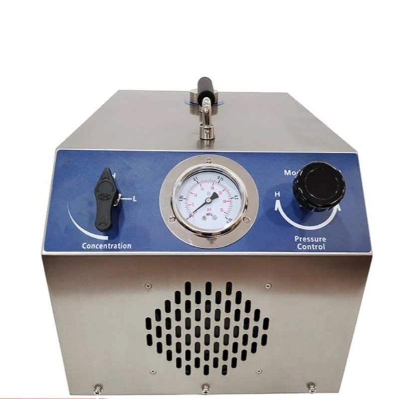 

Cold smoke aerosol generator, no compressed air source required, stainless steel portable case