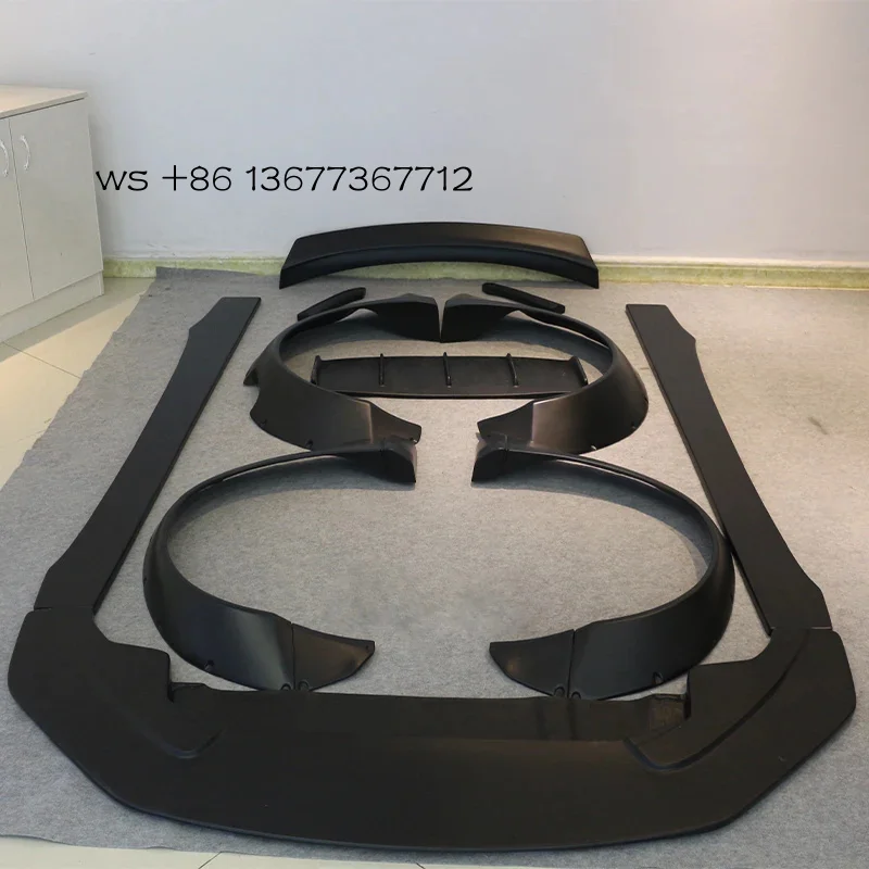 

Car Upgrade Front Rear Lip Side Skirt Wheel Arch New BodyKit Suitable 2007-2016 A5 LB Wide-body Style