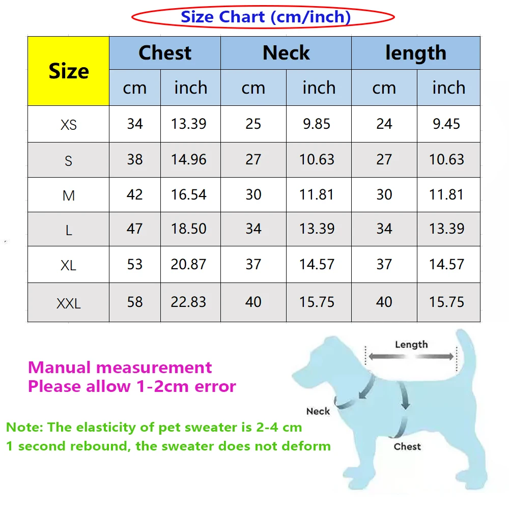 Autumn and Winter Fashion Luxury Designer Pet Sweater Thickened High Elastic Warm Dog Clothes Schnauzer Dachshund