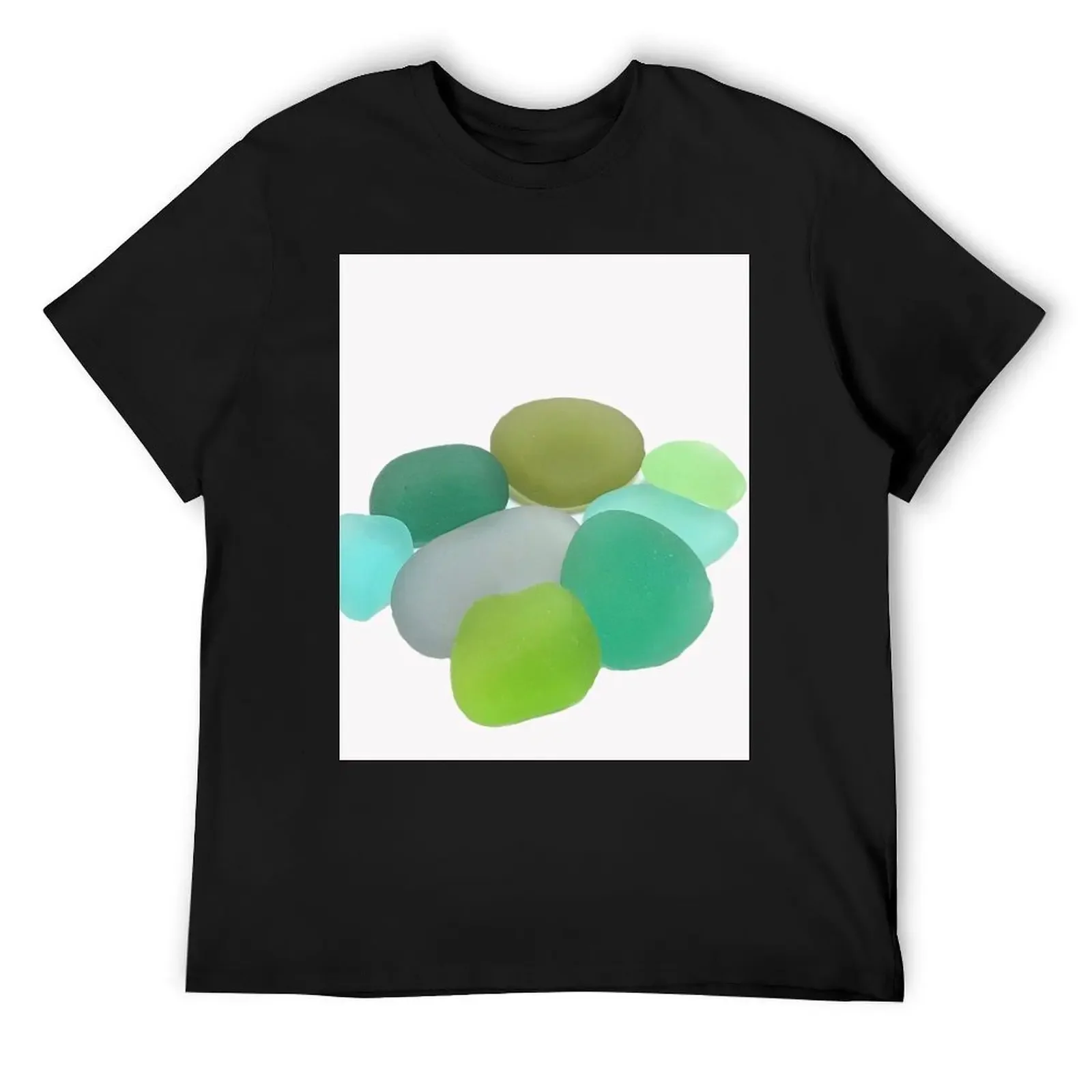 Multi Colored Seaglass ~ Sea Glass T-Shirt graphic t shirt vintage custom t shirt graphics cotton t shirt men