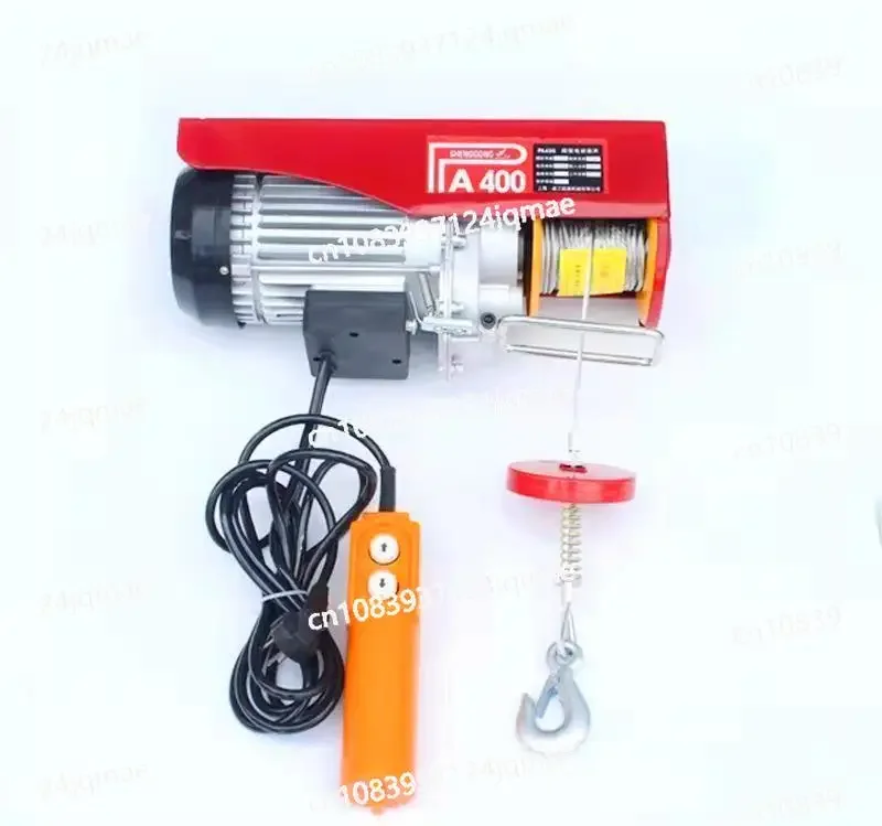 Electric Hoist Motor Lift Mini Wire Rope Truss for Disabled Winch Quiet Small Trolley,patient Single Phase Stage Color Slings 16