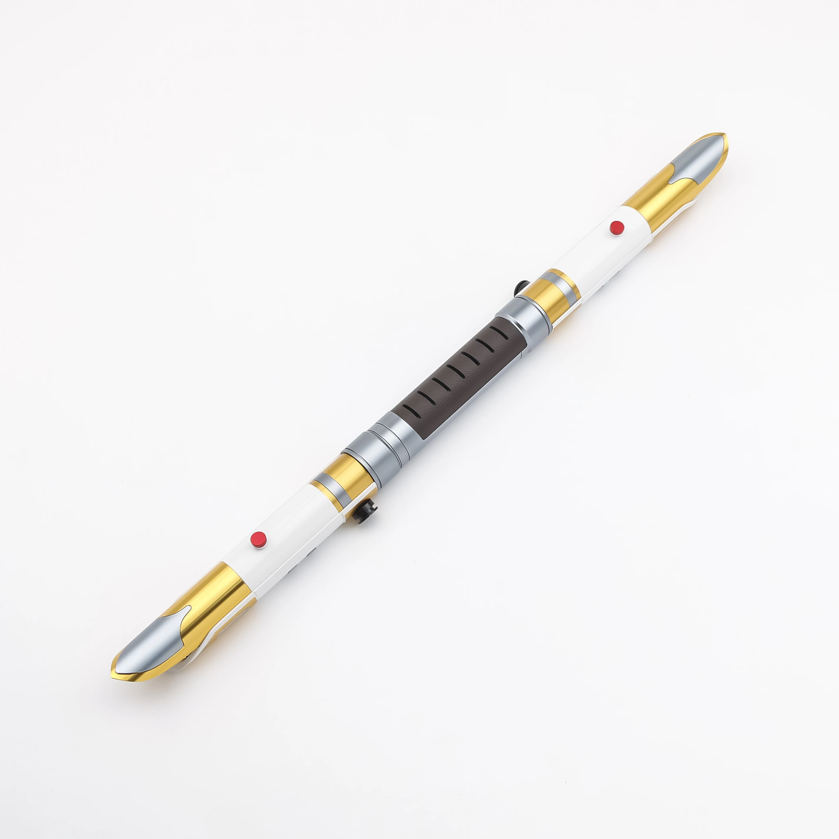 TXQSABER Temple Guard Neo Pixel Lightsaber 2PCS Double Blade Smooth Swing Control Metal Hilt Heavy Dueling Cosplay Costume Toy