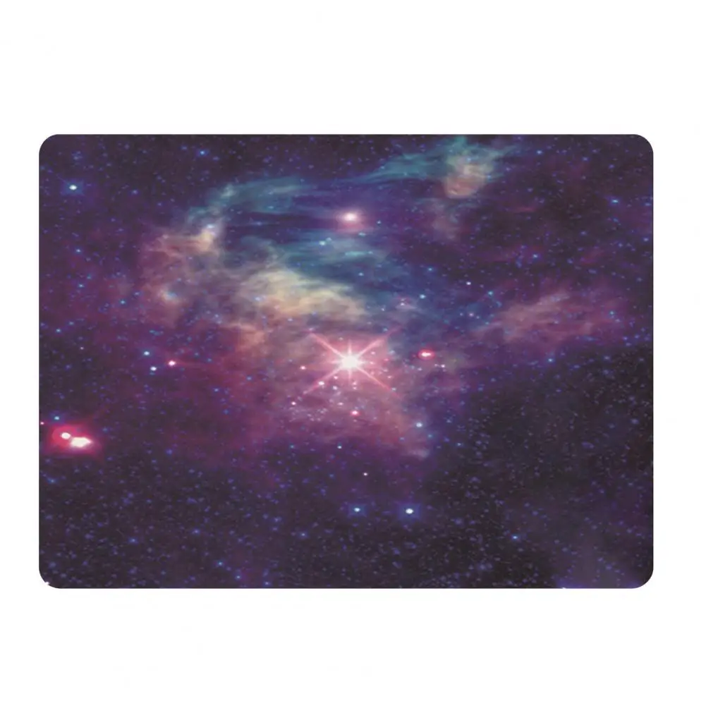 Tapete macio do descanso do pulso do mousepad do desktop do céu estrelado da superfície lisa antiderrapante do rato para o jogo