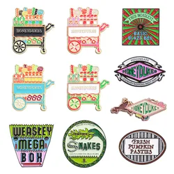 Pretty Magic World Enamel Pins Cartoon Anime Fantasy Film Collection Brooch Lapel Backpack Badge Jewelry Fans Gifts For Friends