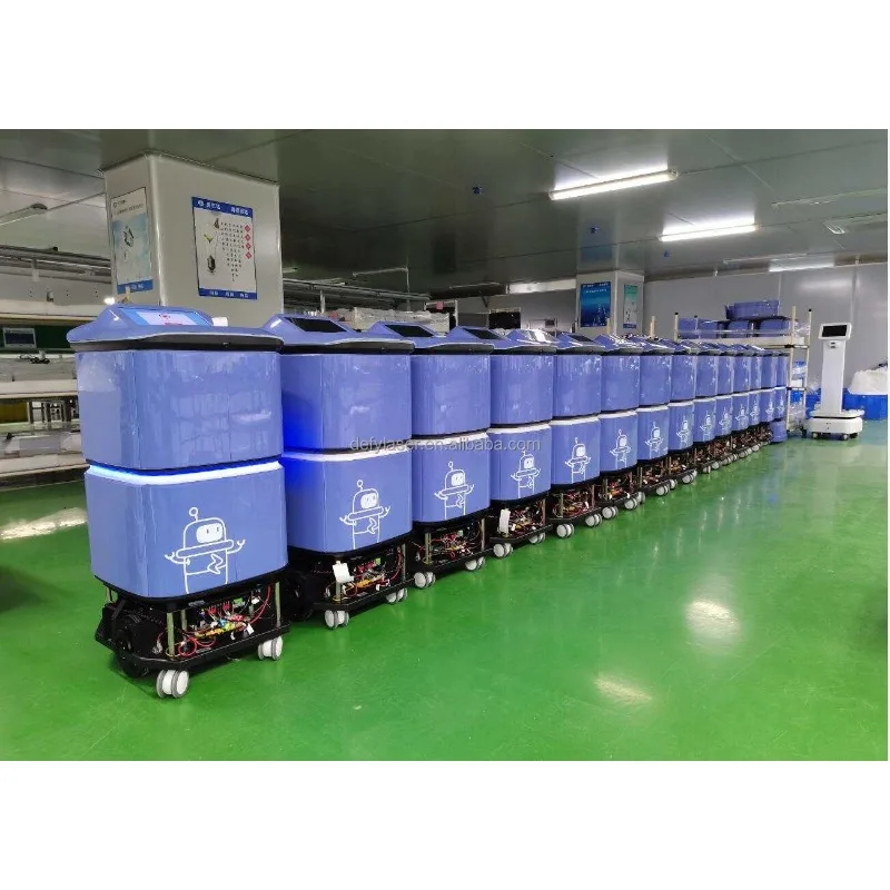 Robot de livraison de nourriture de Restaurant d'hôtel Robot de livraison de nourriture télécommandé avec 4 couches