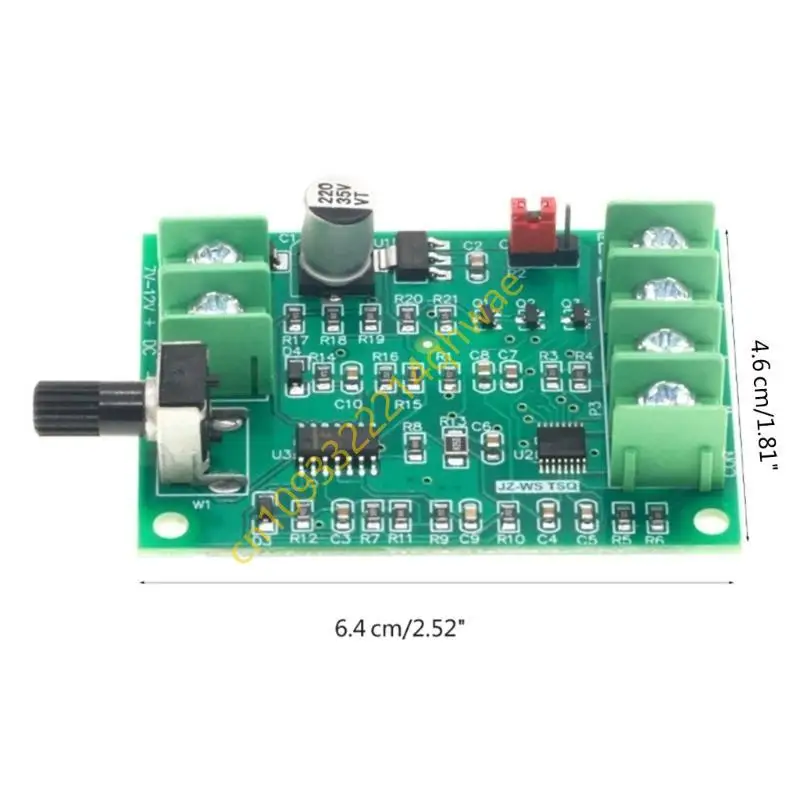 57V-12V MICRO STAPPER MOTOR DRUEST BAARD 3 Draad of 4 draadsnelheid Controller Module DIY Tools
