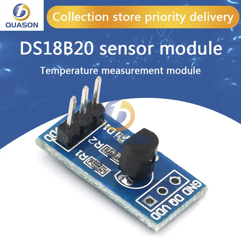 DS18B20 temperature measurement sensor module Forarduino