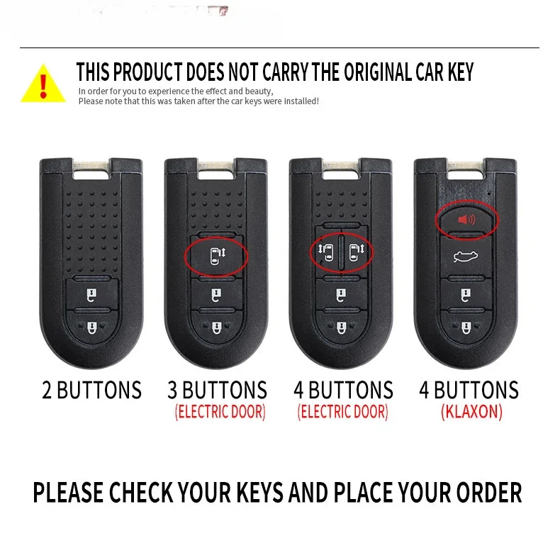 غطاء معدني لمفتاح السيارة غلاف فوب ، تويوتا رومي تانك باسو رومي ، دايهاتسو لايد 600s LA610S قماش LA150S نقل تانتو