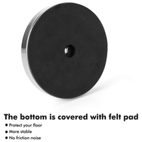 Toilet Paper Holder, Free Standing Toilet Paper Holder Stand with Reserve for 4 Spare Rolls, Sturdy Base