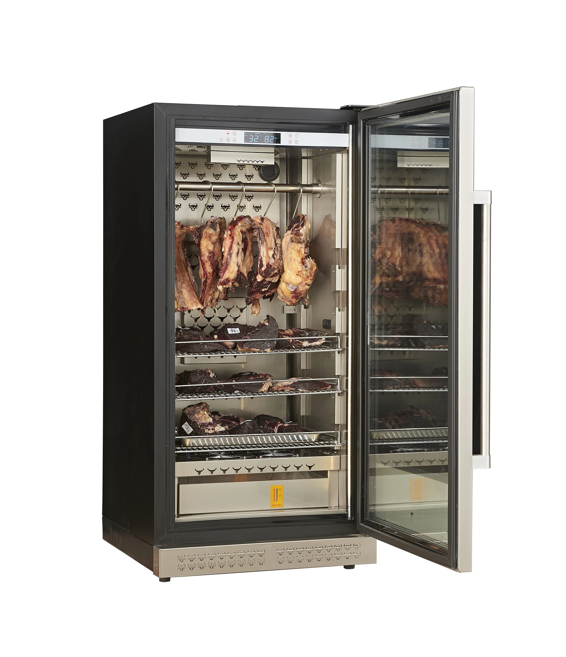 Meat Dry Ager Fridge Beef Dry Aging Refrigerator With Stainless Steel Refrigerator