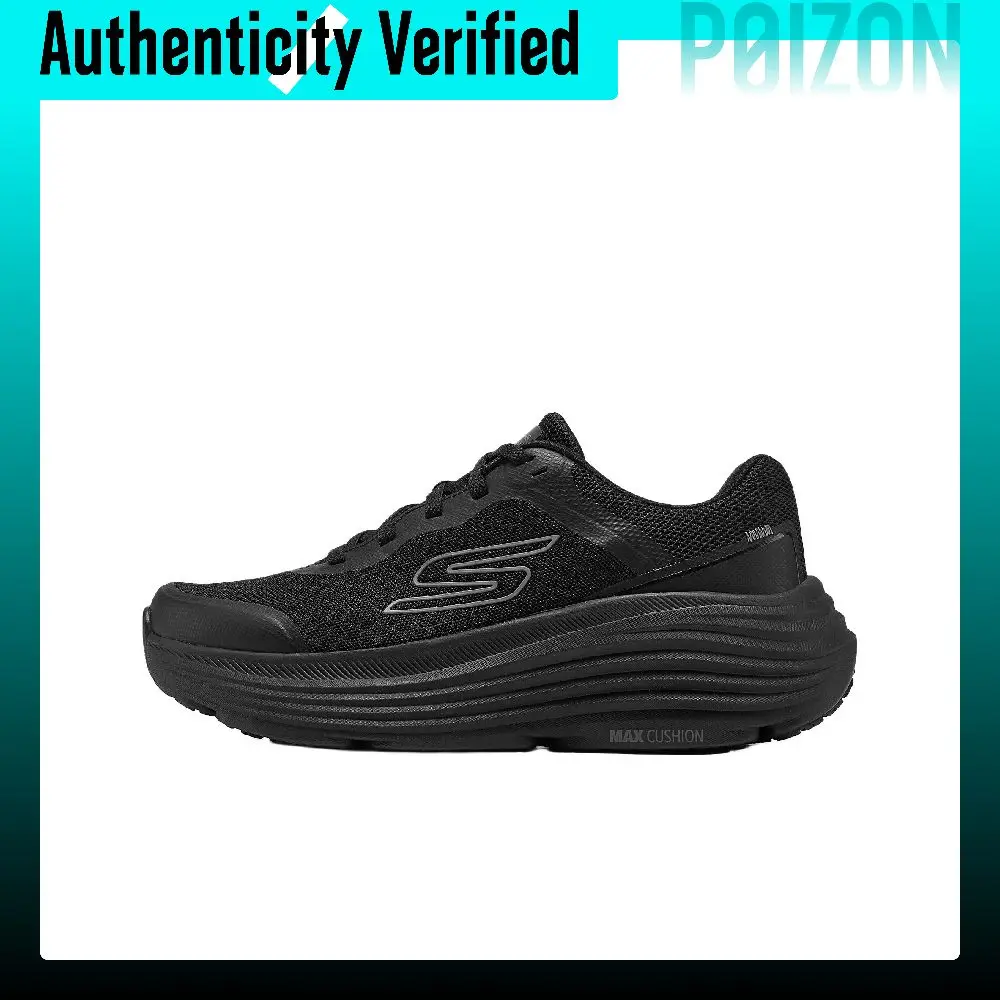 Skechers Go Run Cushioning Abrasion Resistant Breathable Support Lightweight 129470-BBK