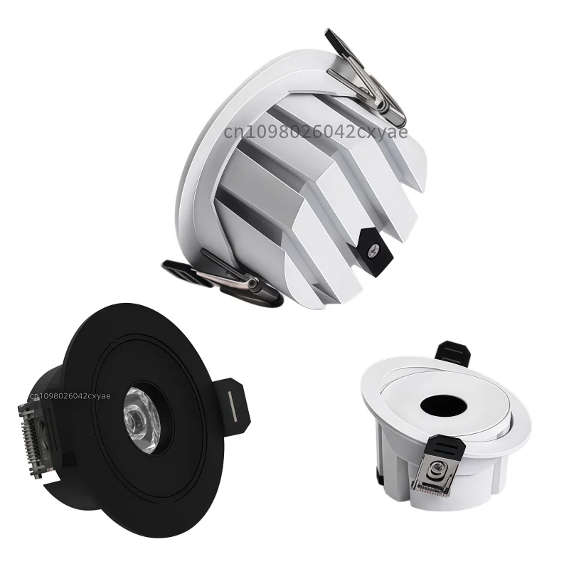 

Светодиодный светильник с регулируемой яркостью AC110V-220V, потолочный светильник с антибликовым покрытием, прожектор COB, лампы для внутреннего освещения кухни и гостиной.