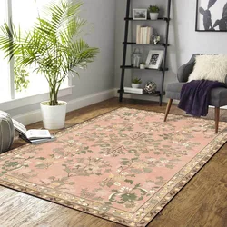 VIKAMA European Style Living Room Large Carpet Comfortable Bedroom Bed Blanket Home Sofa Table Mat Vintage Cloakroom Carpet