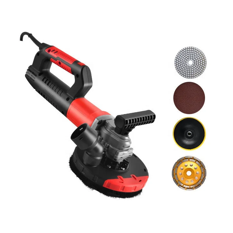 

New Automatic Handheld Electric Planer for Wall Scraping Putty Grinding Durable Motor-Centric Concrete Cement Floor Grinder