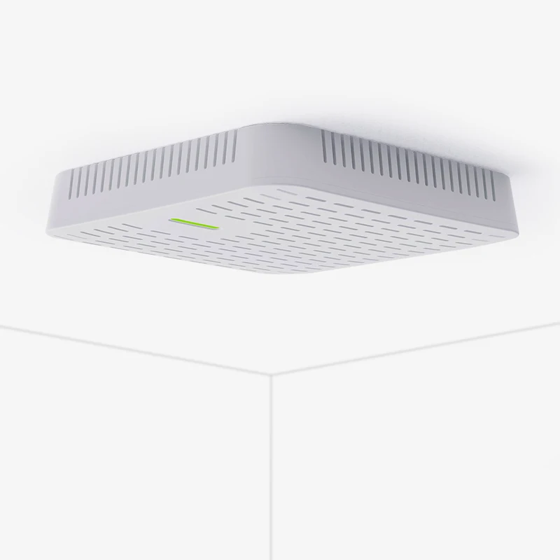 Smart air Quality Monitor Iot Sensor Co2 PM2.5 Pm10 Tvoc HCHO Temp RH WiFi RS485 LoRaWAN POE for Smart Home, HVAC System