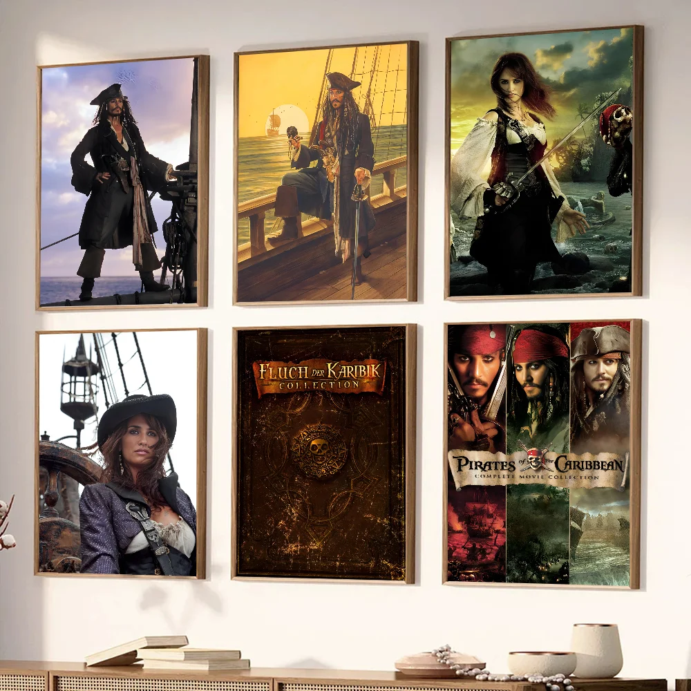 

Pirates Of The Caribbean Poster Paper Print Home Living Room Bedroom Entrance Bar Restaurant Cafe Art Painting Decoration