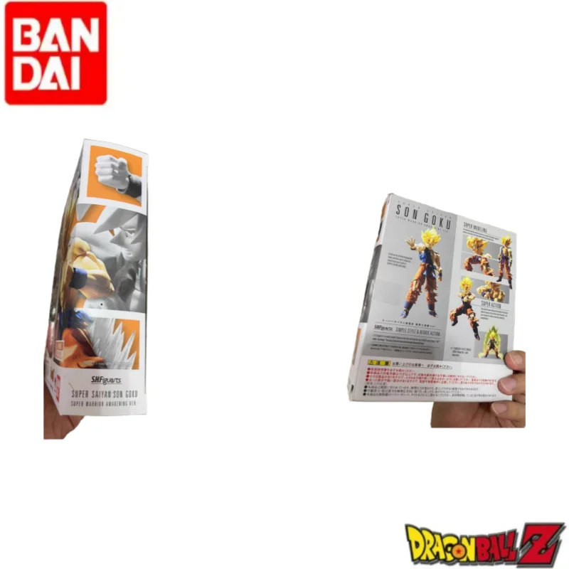 

В наличии оригинальная фигурка Bandai Dragon Ball Shfiguarts Son Goku, модель, украшения, статуя, товары в стиле аниме, экшн-фигурка