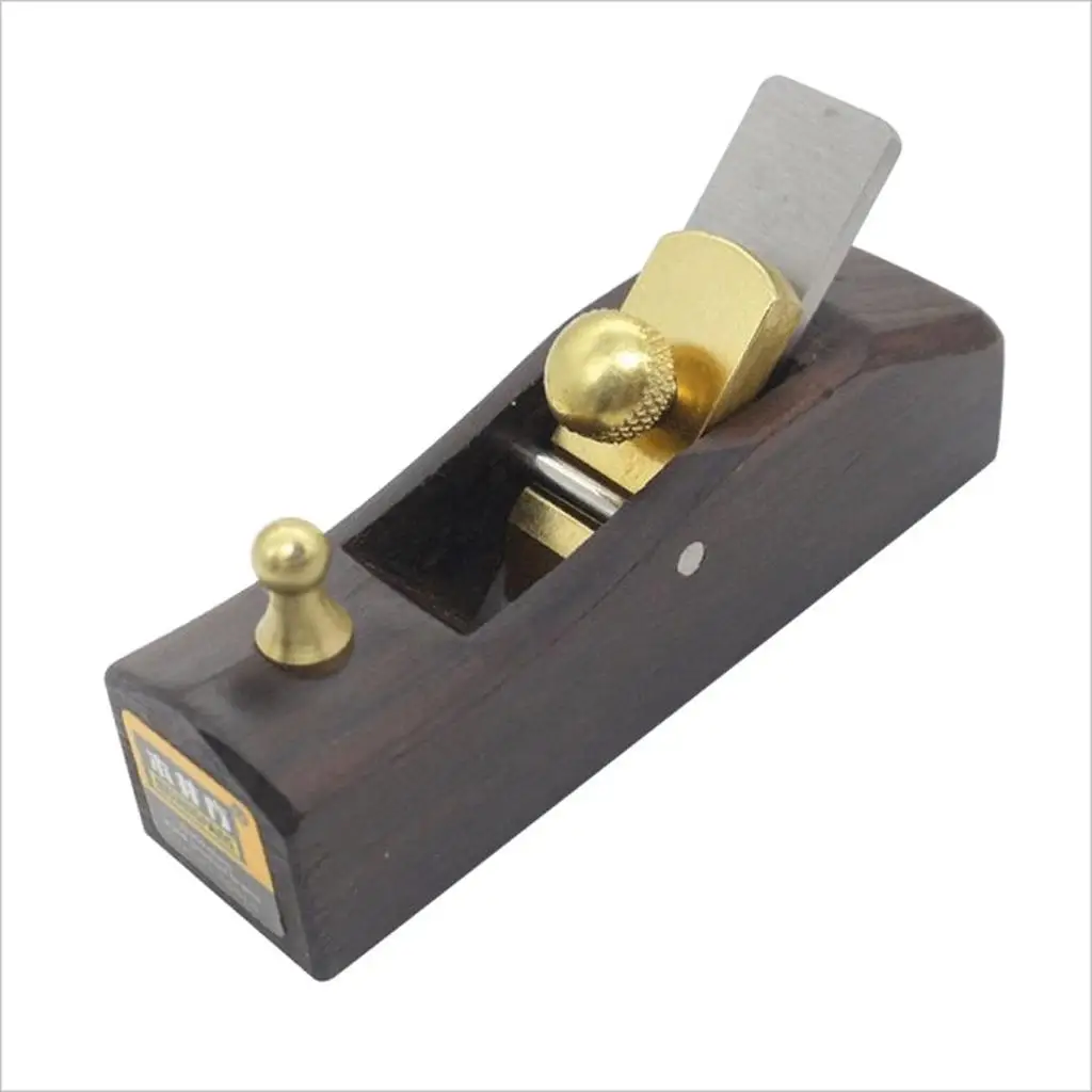 Durable Mini Wood Hand Planer Sharp Steel Blade Woodworking Manual Tool for Fine Wood Finishing Tasks