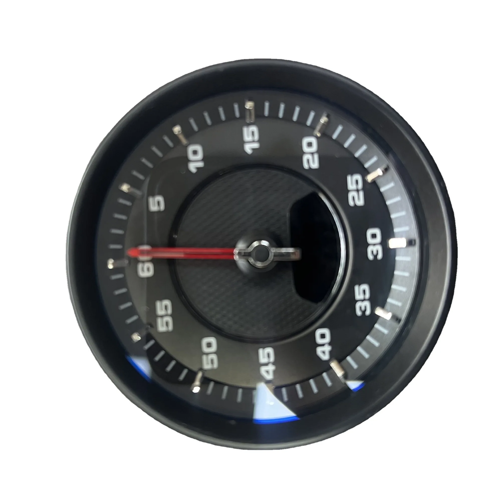 Para kit de acabamento de cronômetro Porsche preto