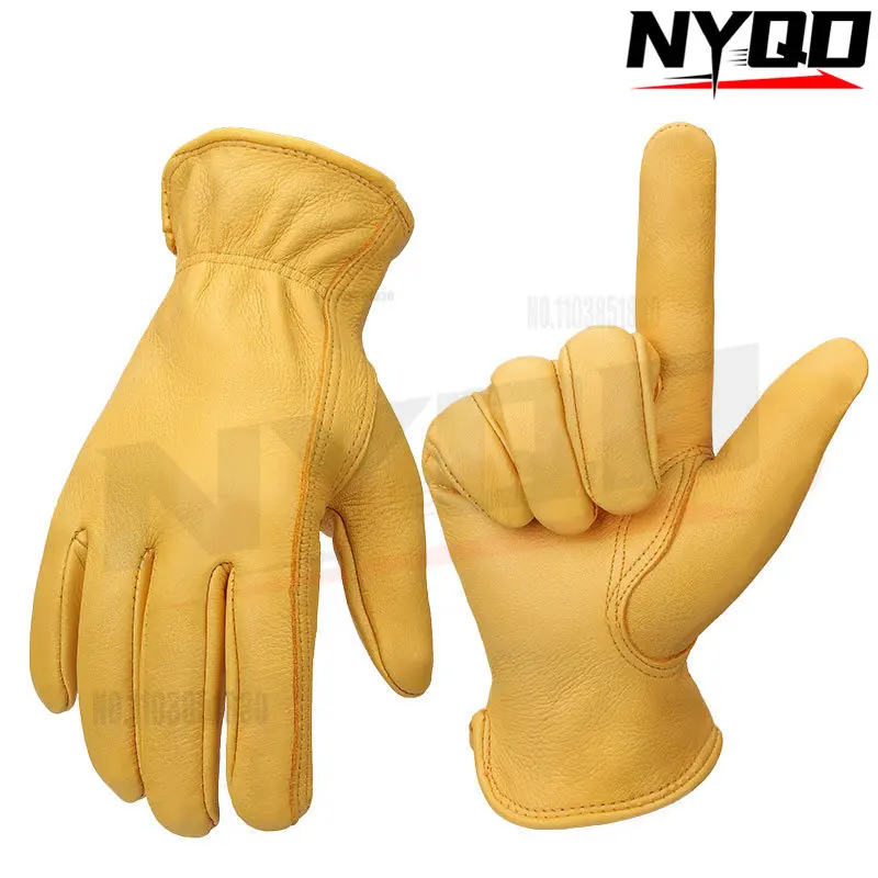 Riding deer skin glove driving protection sports batteries motorcycles gloves retro outdoor manufacturers wholesale