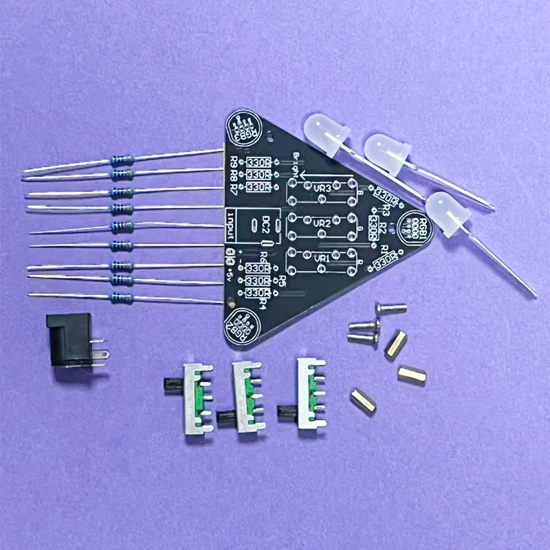 Triangle RGB LED Soldering Kit - Diy Electronics Projects For Kids recension och pris