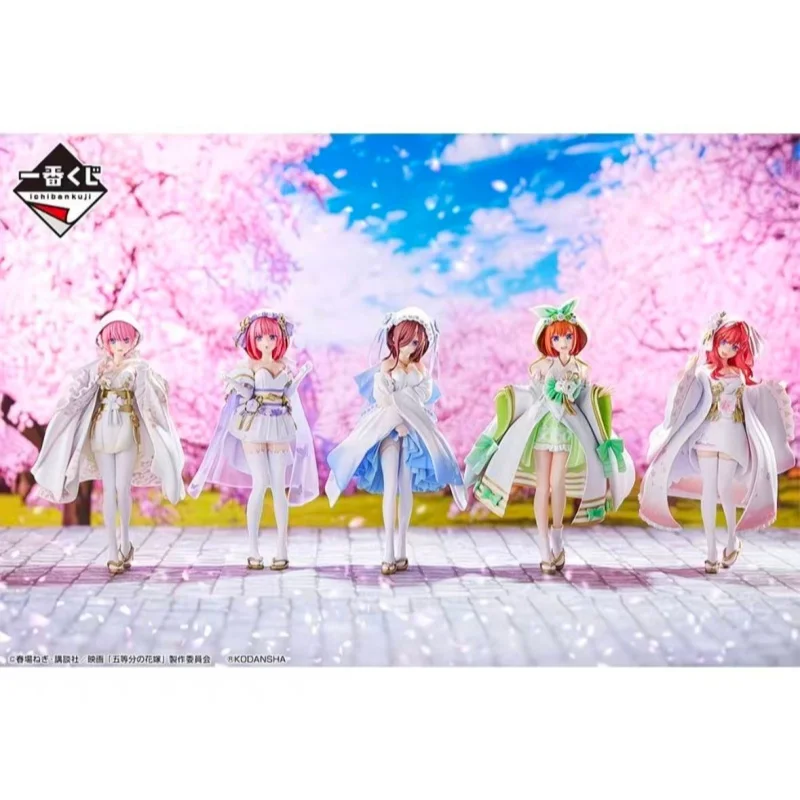 

В наличии: Оригинальная фигурка Bandai Ichiban Kuji «Пять близнецов» (The Quintessential Quintuplets), новая, в коробке, коллекционная.