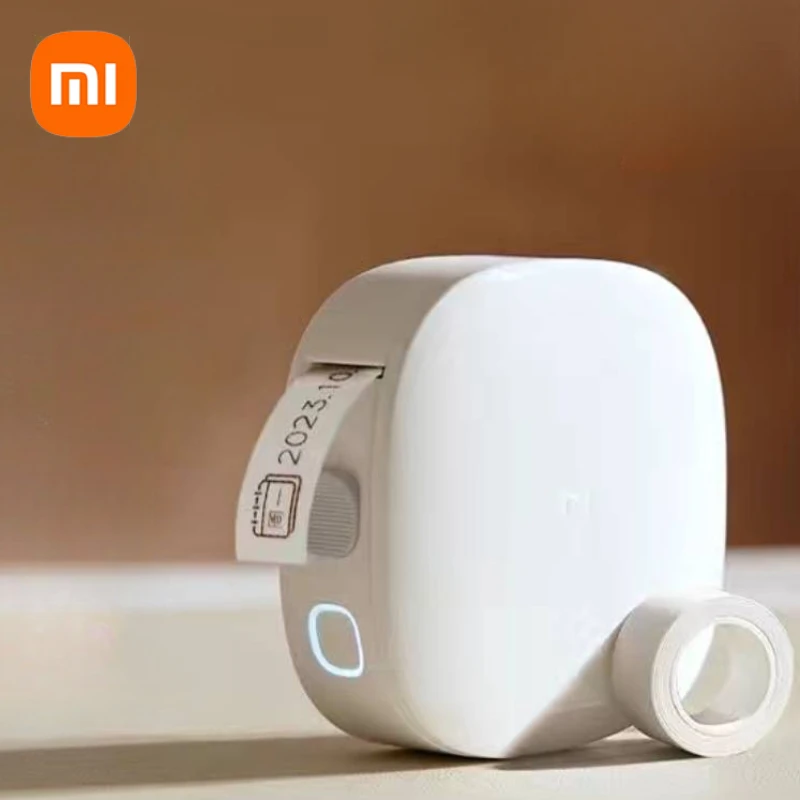 Xiaomi Mijia Smart Label Maker Machine Mini Pocket Thermal Wireless Label Printer All in One DIY for Mihome APP Date Reminder