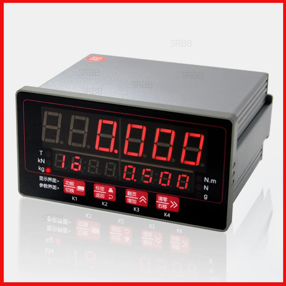 

Load Force value display control digital weighing force measuring instrument 4-way relay communication transmission output RS48