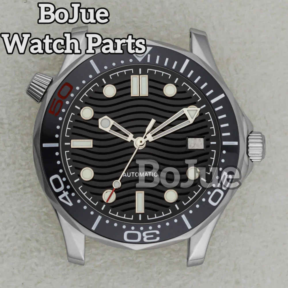 

Корпус часов NH35, 41 мм, циферблат, ремешок для стрелок, водонепроницаемые аксессуары для Seamaster NH34 NH35 NH36, инструменты для ремонта часов, детали