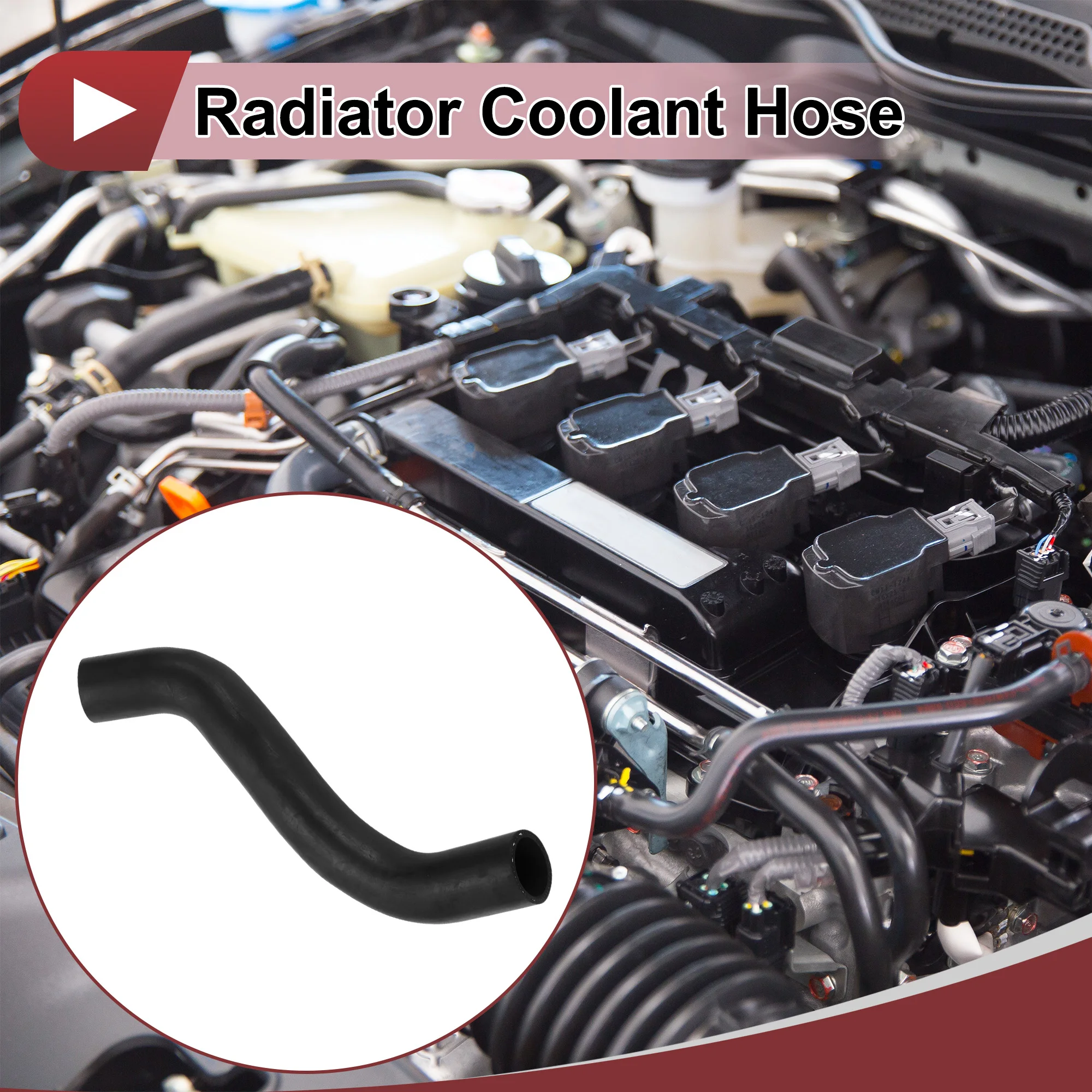 

Шланг охлаждающей жидкости радиатора UXCELL для LEXUS LS430 4.3L 2001-2006 No 1657150180 Резина Черный