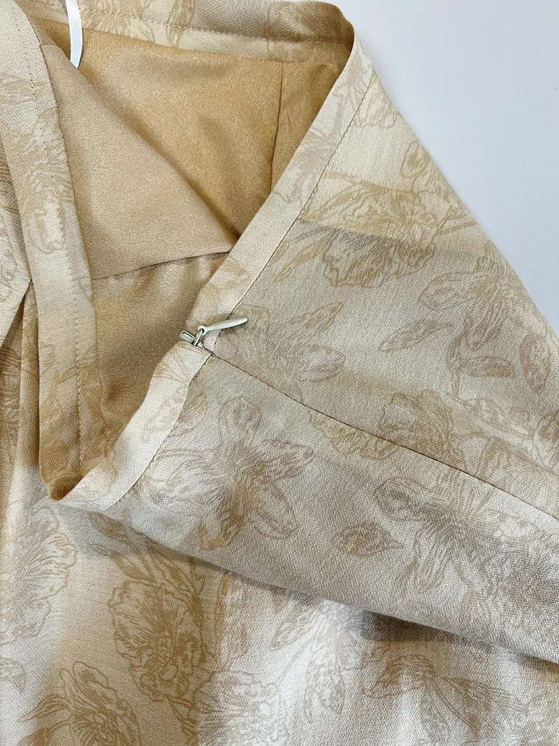 Nieuwe Chinese Sle Faionable Beau Lente Zomer Zijden Damesset Gentlewoman's Retro Rok Broek Moderne Traditie Dr