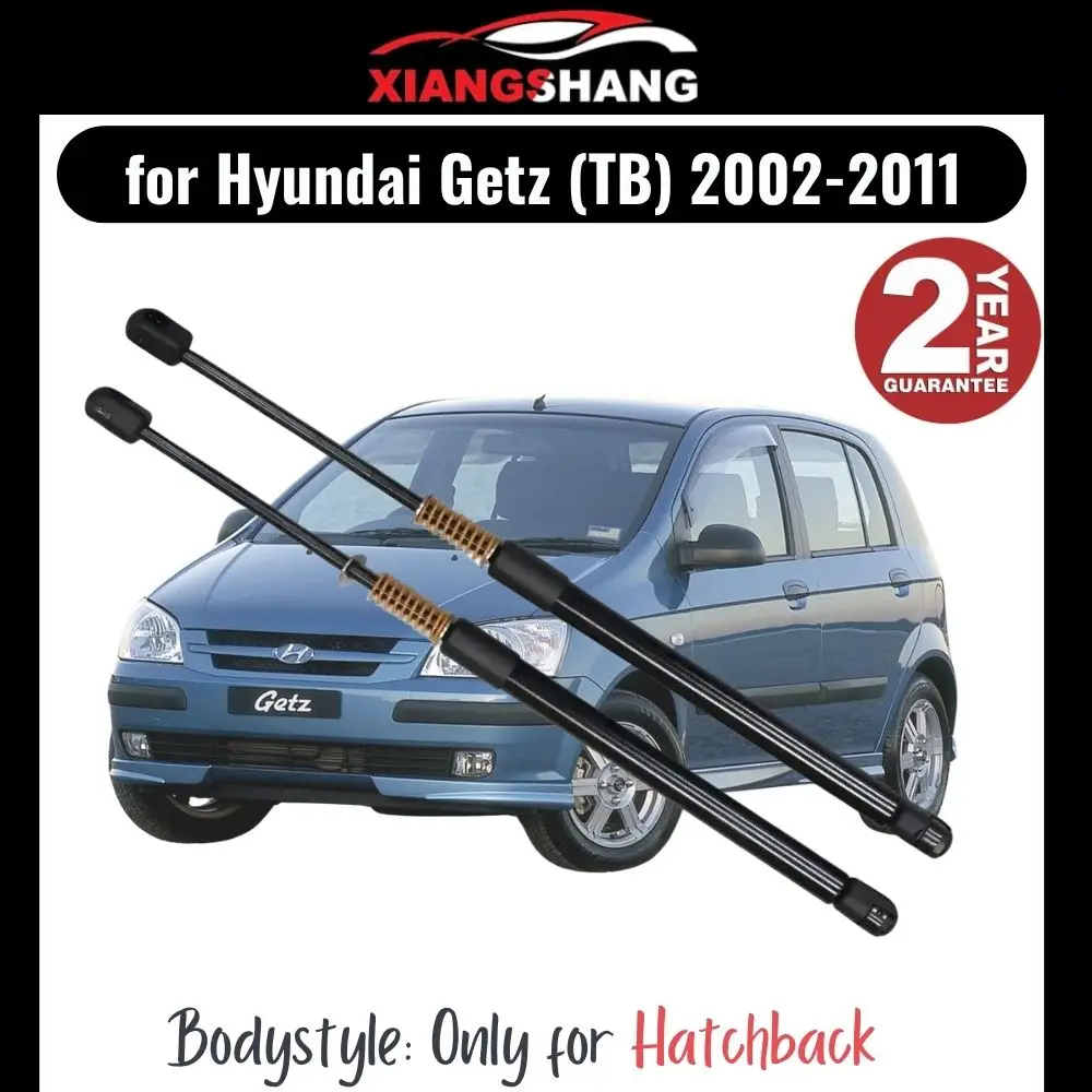 

2pcs Rear Tailgate Damper for Hyundai Getz (TB) Hatchback 2002-2011 WITH SPRING Trunk Boot Gas Charged Gas Struts