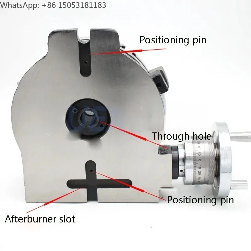 CNC Precision Milling Machine 2 In 1 Vertical Horizontal Dividing Head Rotary  Indexing Dividing Head Milling Machine Tools
