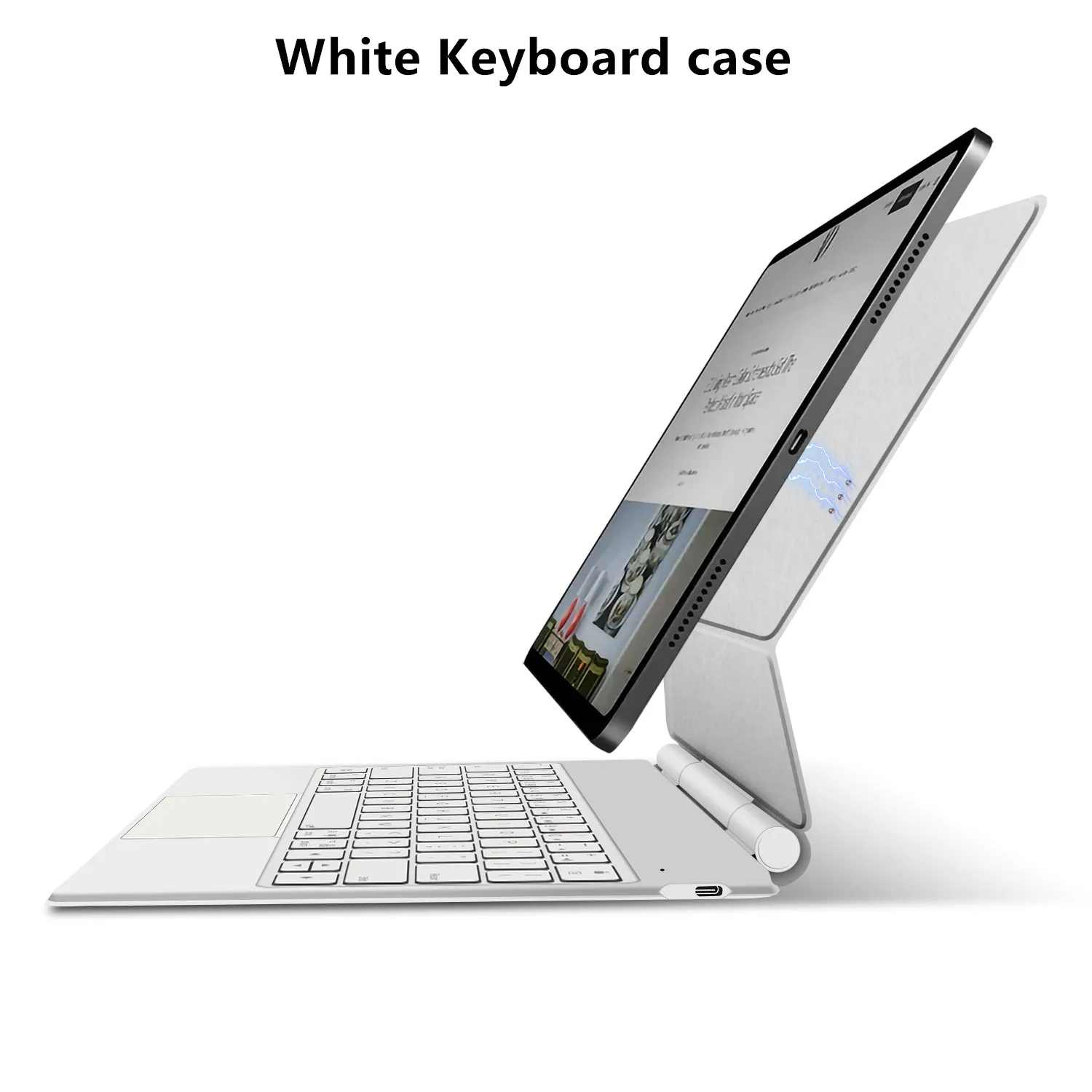 Pogo Pin Magic Keyboard Case voor iPad Pro 11 13 2025 M5 M4 iPad Air 4/5/6 11 13" M4 M3 M2 Smart Multi-Touch Keyboard Cover Folio