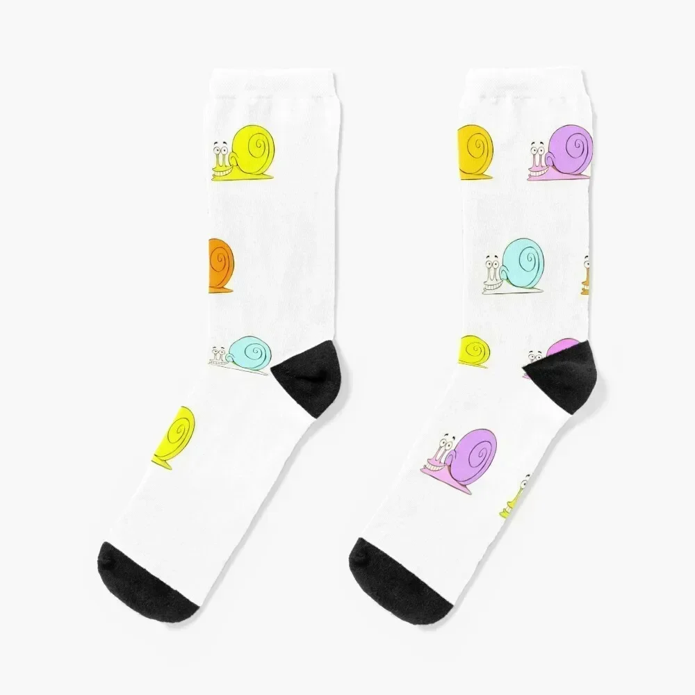 

Snails! Socks luxury men cotton high quality christmas gift cute Socks Men's Women's funny gifts Sports happy Mens Socks Women's