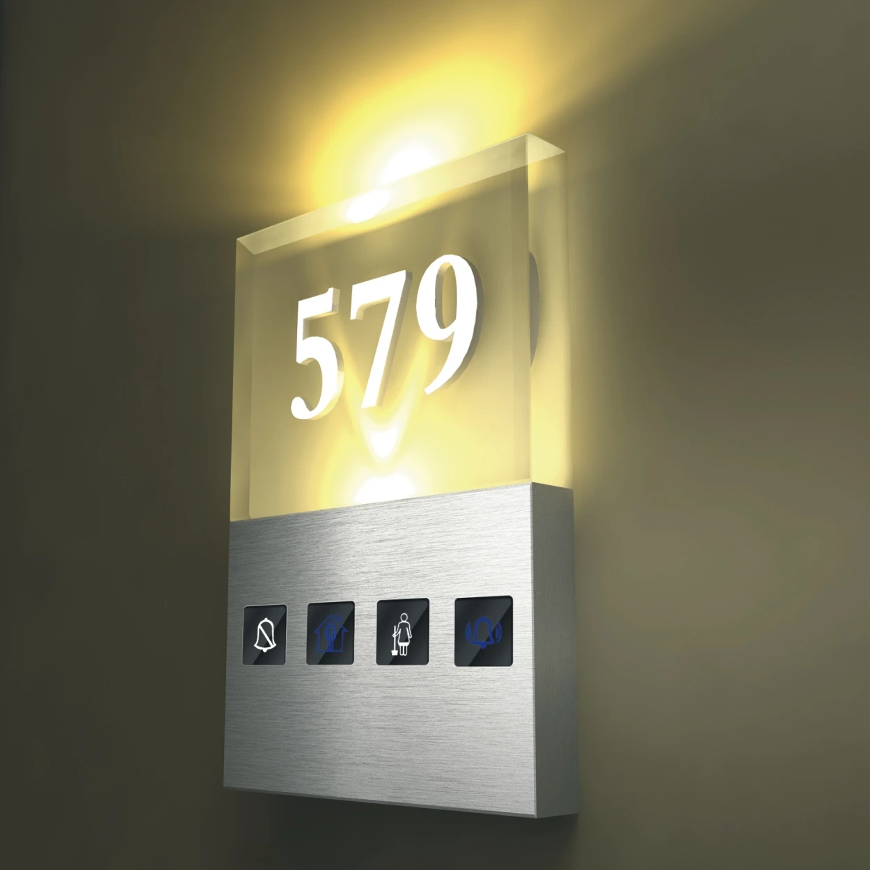 

5 шт. Умные электронные таблички-индикаторы статуса номера для отелей (DND)