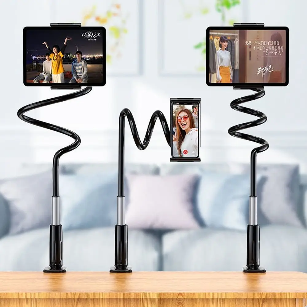 Durevole supporto per telefono cellulare da 70 cm Staffa da tavolo portatile flessibile Supporto per tablet a braccio lungo universale