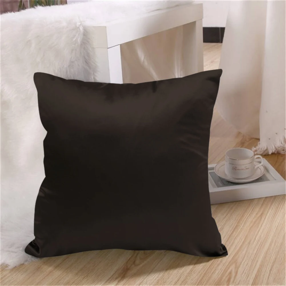 Satin Silk Chair Cushion Sleev - Silk Pillowcase ulasan dan harga