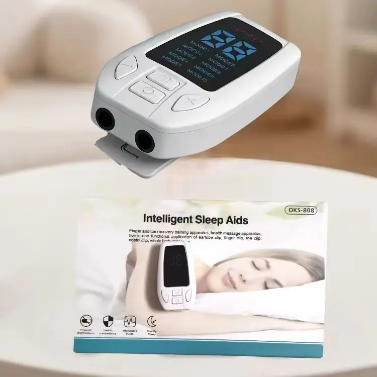 Professional Grade Transcutaneous Vagus Nerve Stimulation for Insomnia Anxiety Reduction Vagus Nerve Ear Clip Home Therapy