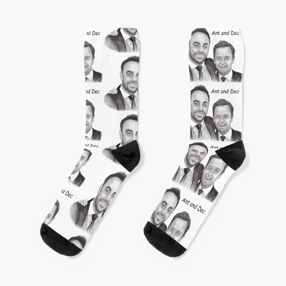 

Ant and Dec Socks gifts golf funny gifts Stockings compression Socks Men's Women's