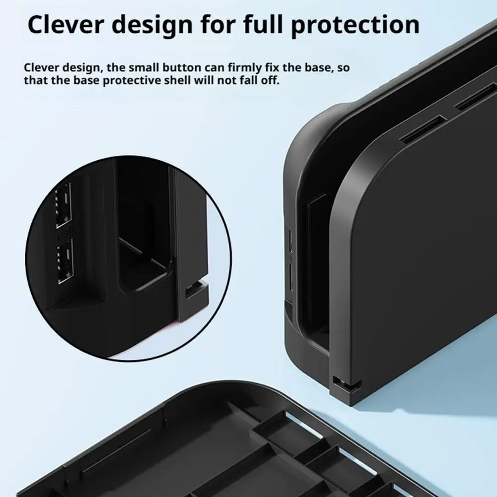Für Switch 2 Ladestation – kratzfeste TPU-Hülle mit Spielkartensteckplatz für NS2-Konsole für Nintendo Switch-Zubehör