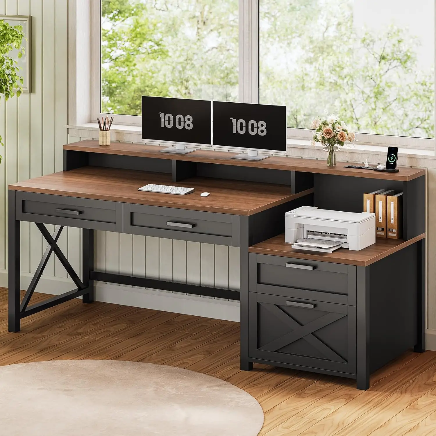 Farmhouse Home Offi…