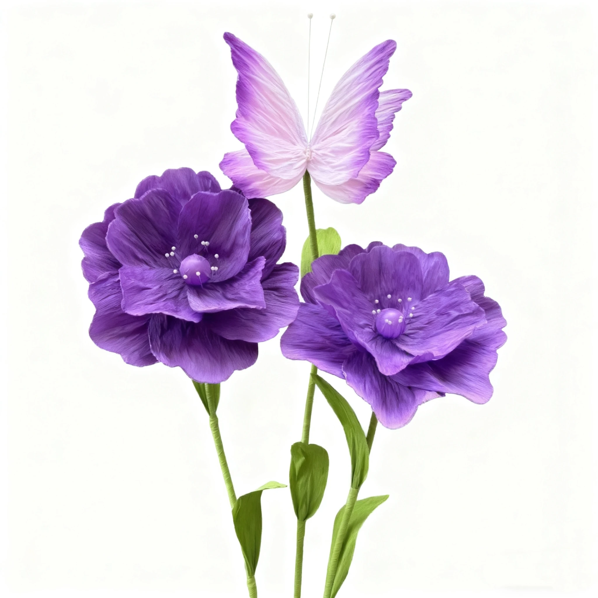

Artificial Flowers Decorations 5.58ft Paper Poppy Flower for Standing Reception Wedding Arrangements Chrismas Day Party