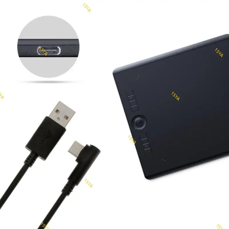 Cavo dati tipo C 15ya Durabilità elevata per GC610 H1161 H320M Graphics Tablet