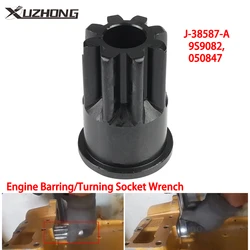 J-38587-A Engine Barring Socket Engine Turning for Caterpillar CAT 3200/3406 Series EUI/MUI & Mack E-7, E-7 ETEC, 9S9082, 050847