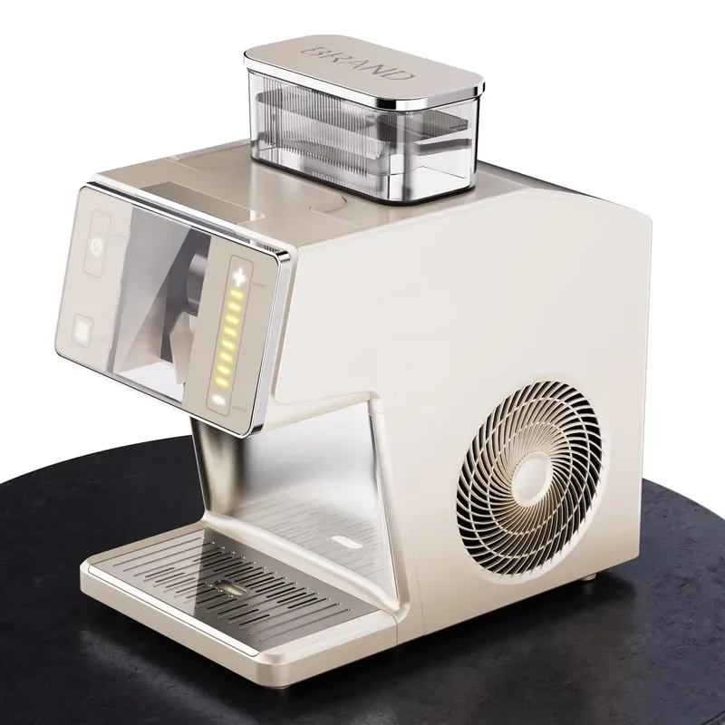 For 15kg Capacity Adjustable Flake & Snow Ice Electric Bench Top Compact Auto Clean