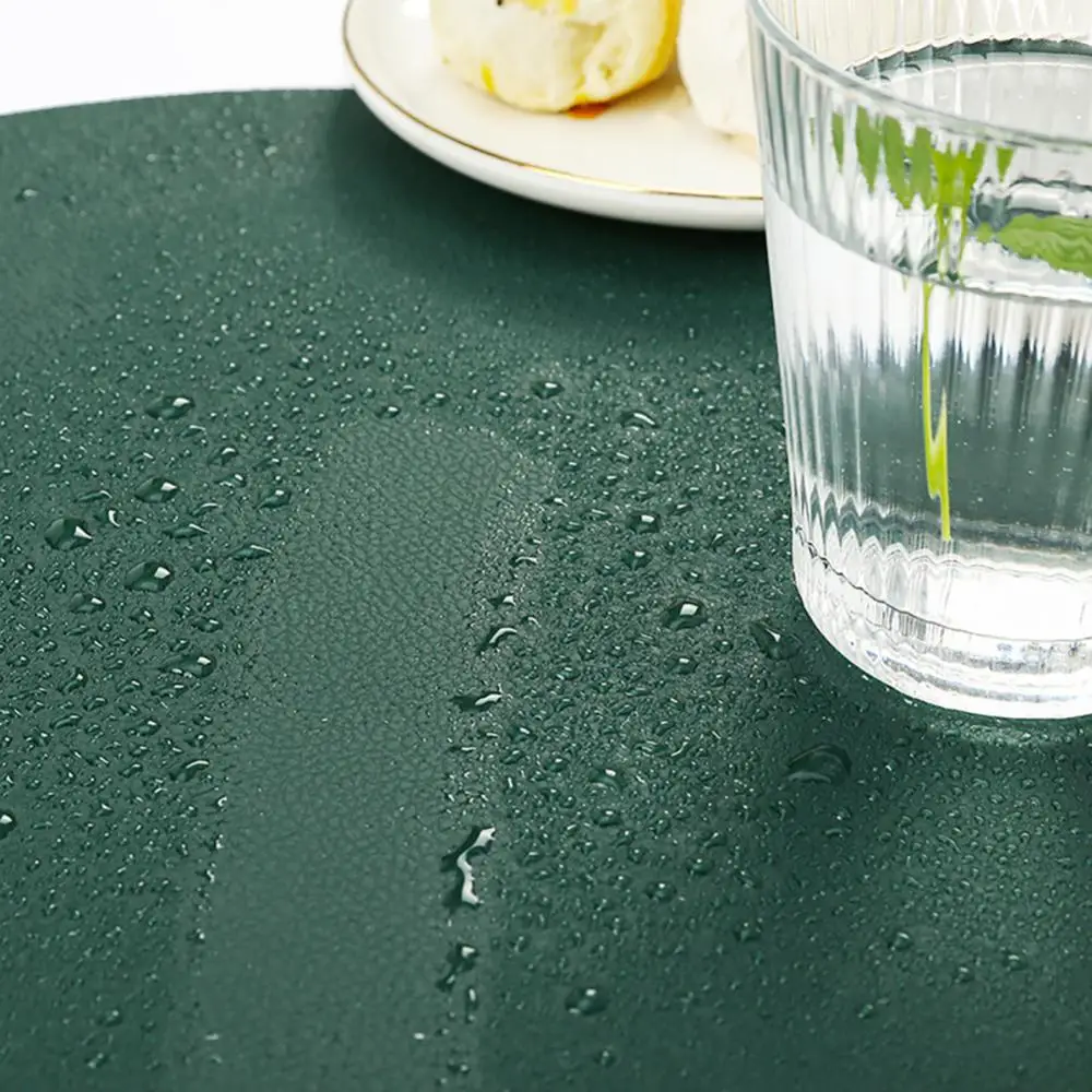 Insulated Mat Multicolor Optional Western Food Rectangular Hotel Home Household Tools Eat Mat Leather Restaurant Double