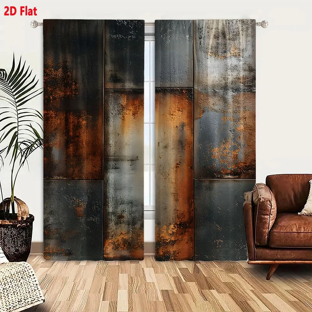 2Pcs Curtains Please provide the product content object to generate the title. Window Drapes for Bedroom Room Decor Decoration W